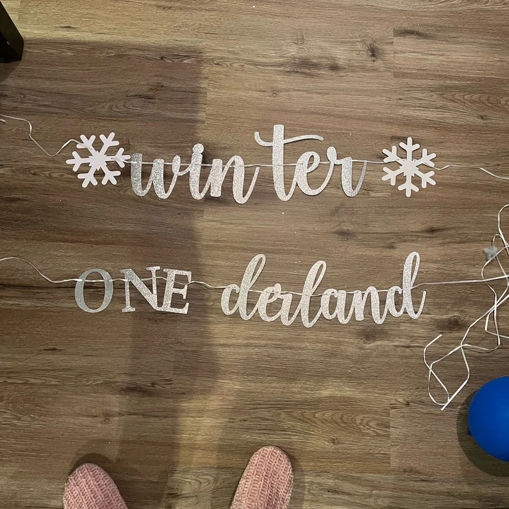Winter ONEderland Party Decorations